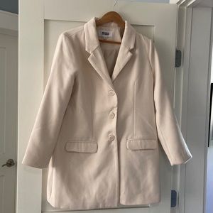 BB Dakota Steve Madden size medium winter white coat